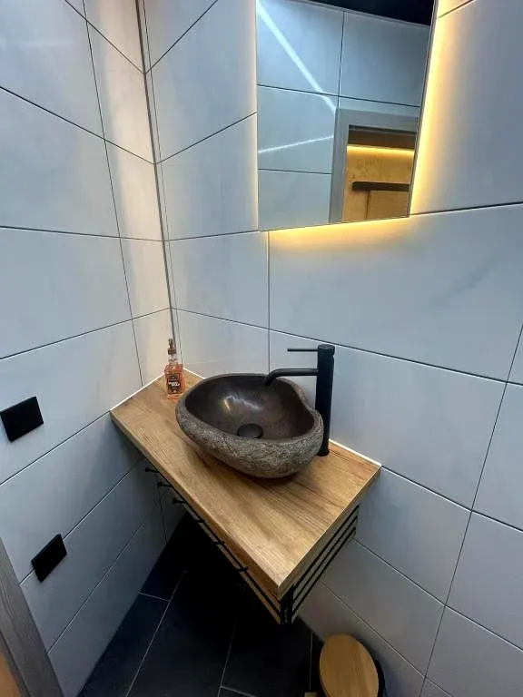 Waschbecken im Badezimmer